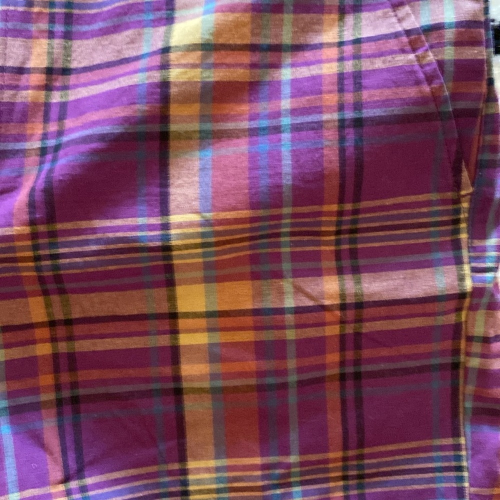 A New Day Target Colorful Plaid Shorts Size 14 - Picture 3 of 6